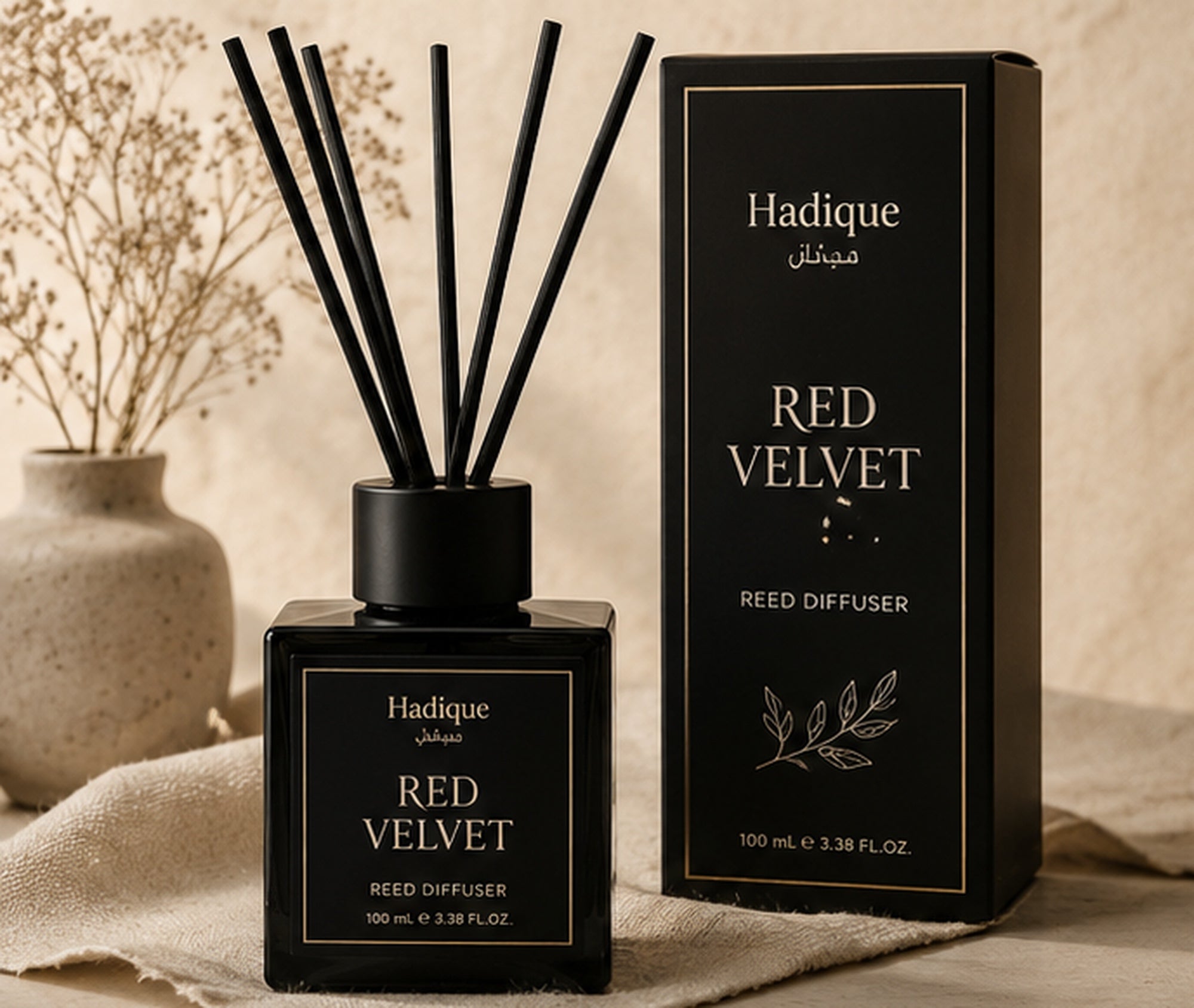 Hadique Red Velvet Reed Diffuser